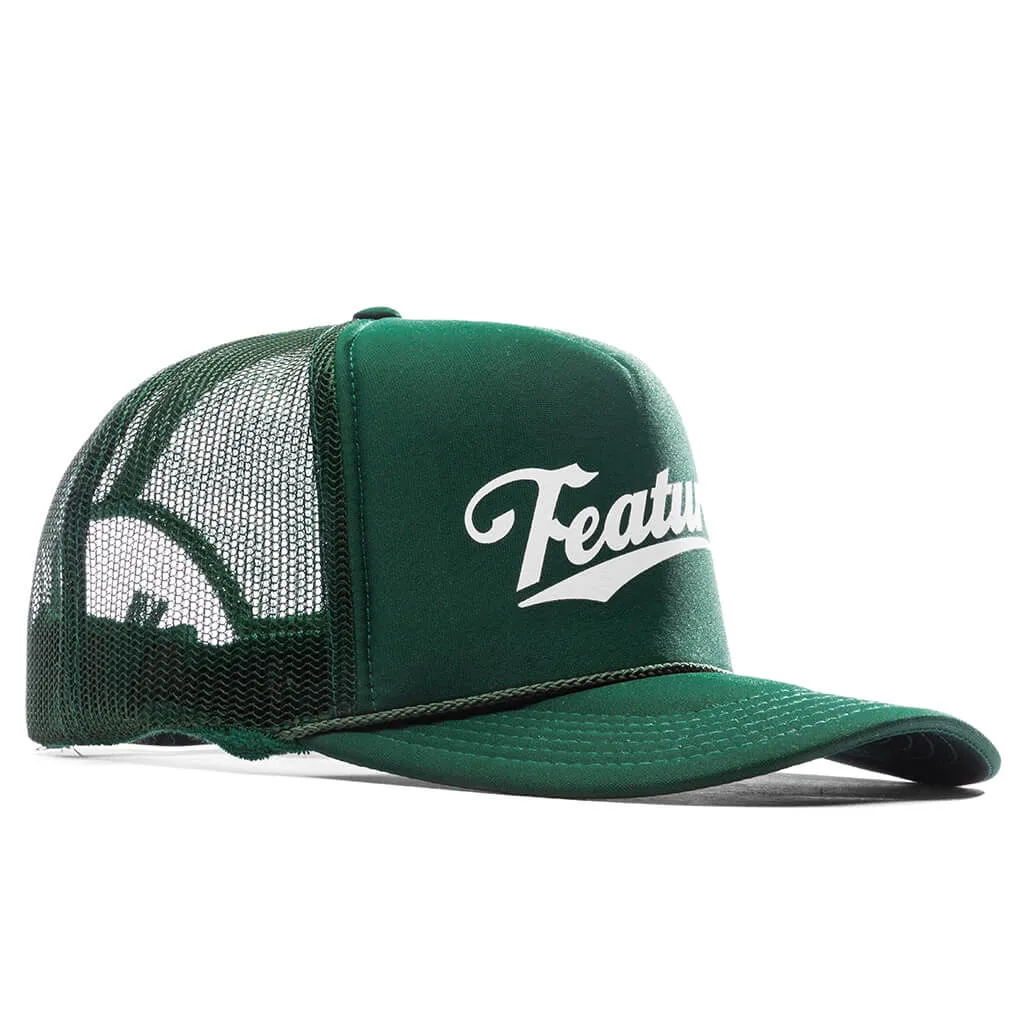 Frew Trucker Hat - Dark Green