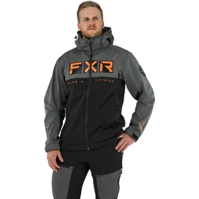 FXR Helium Ride Softshell Black/Orange