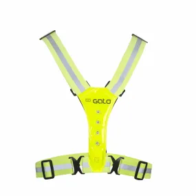 Gato LED Safer Sport Vest Neon Yellow (USB Rechargeable)