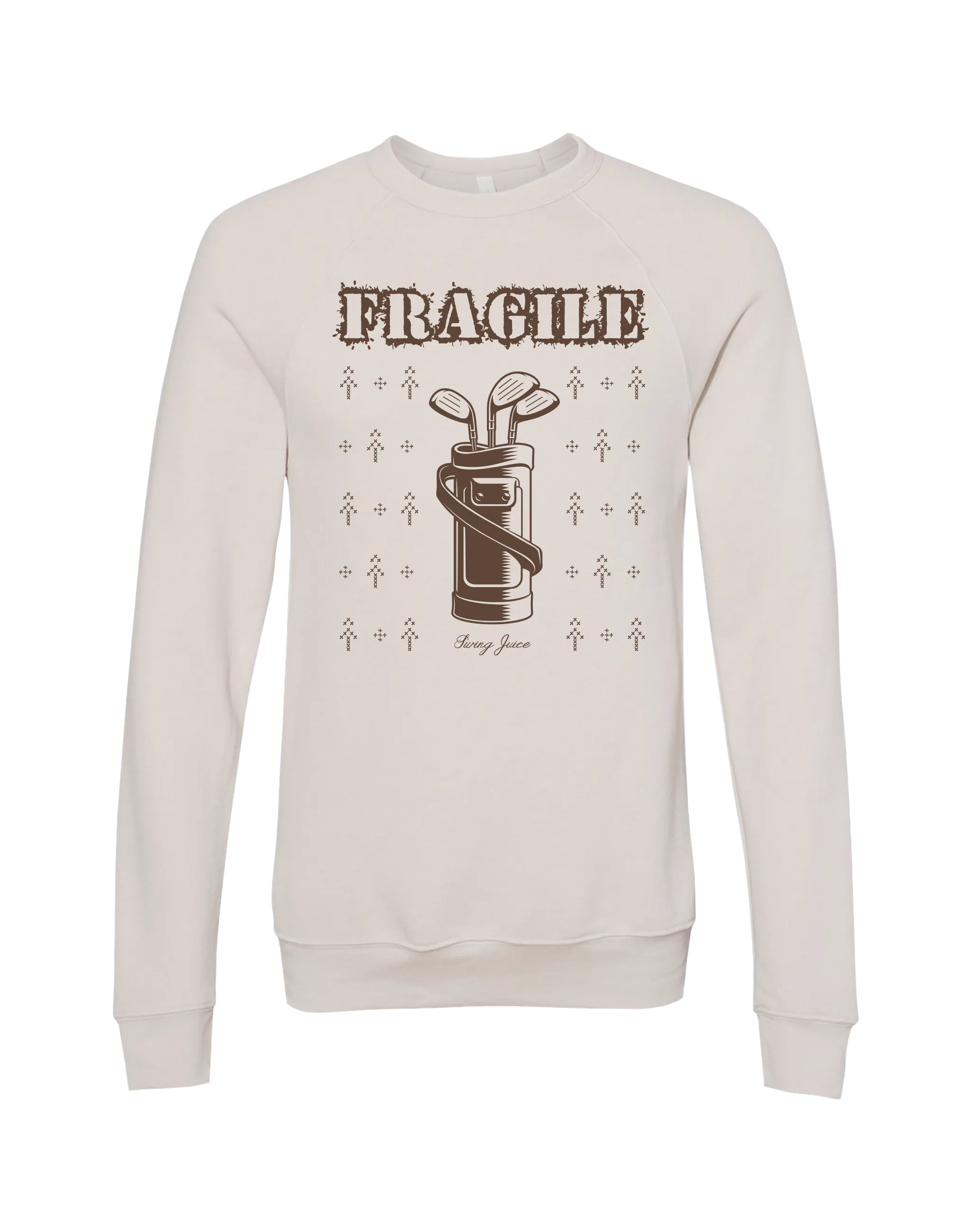 Golf Fragile Unisex Ugly Sweatshirt