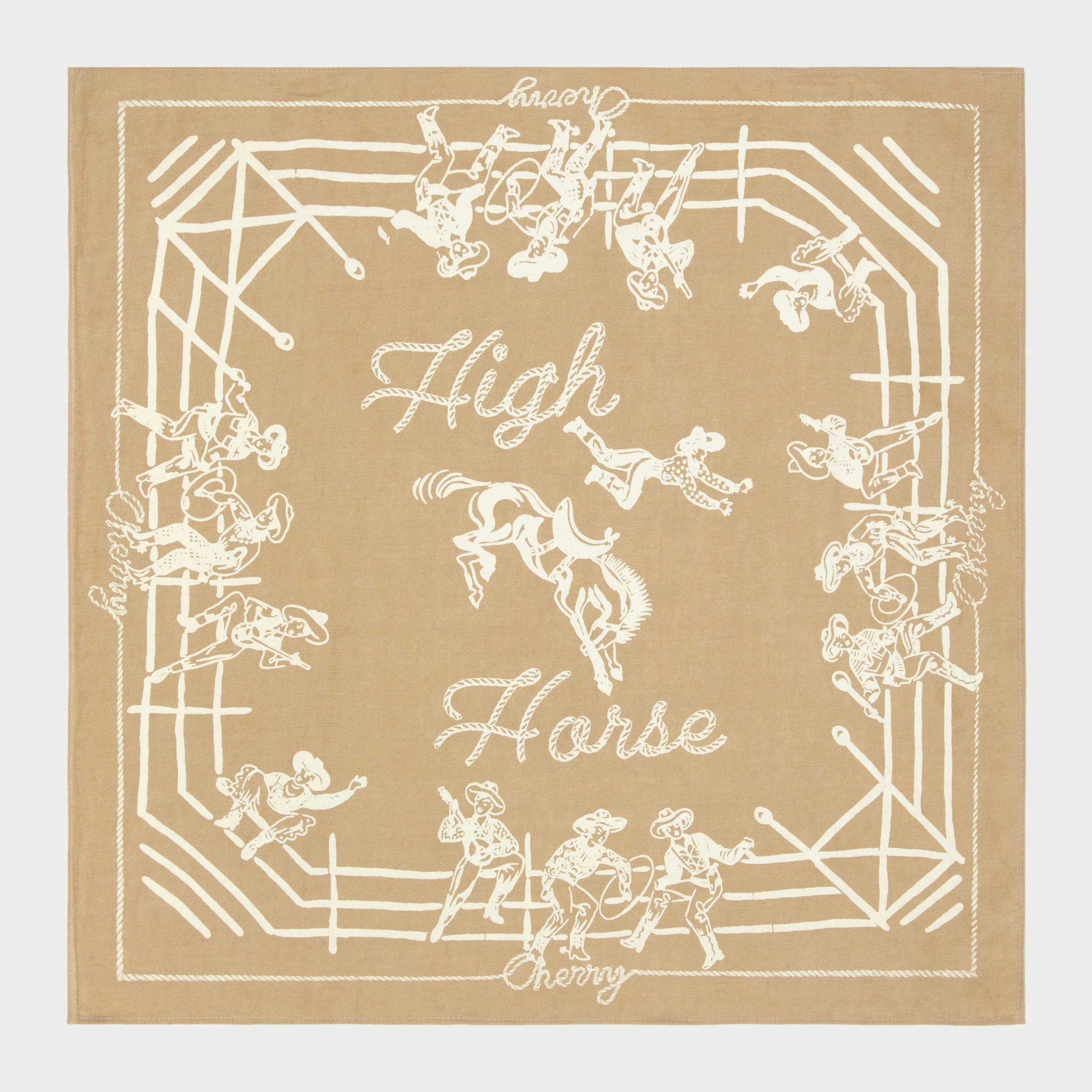 High Horse Bandana (Tan)