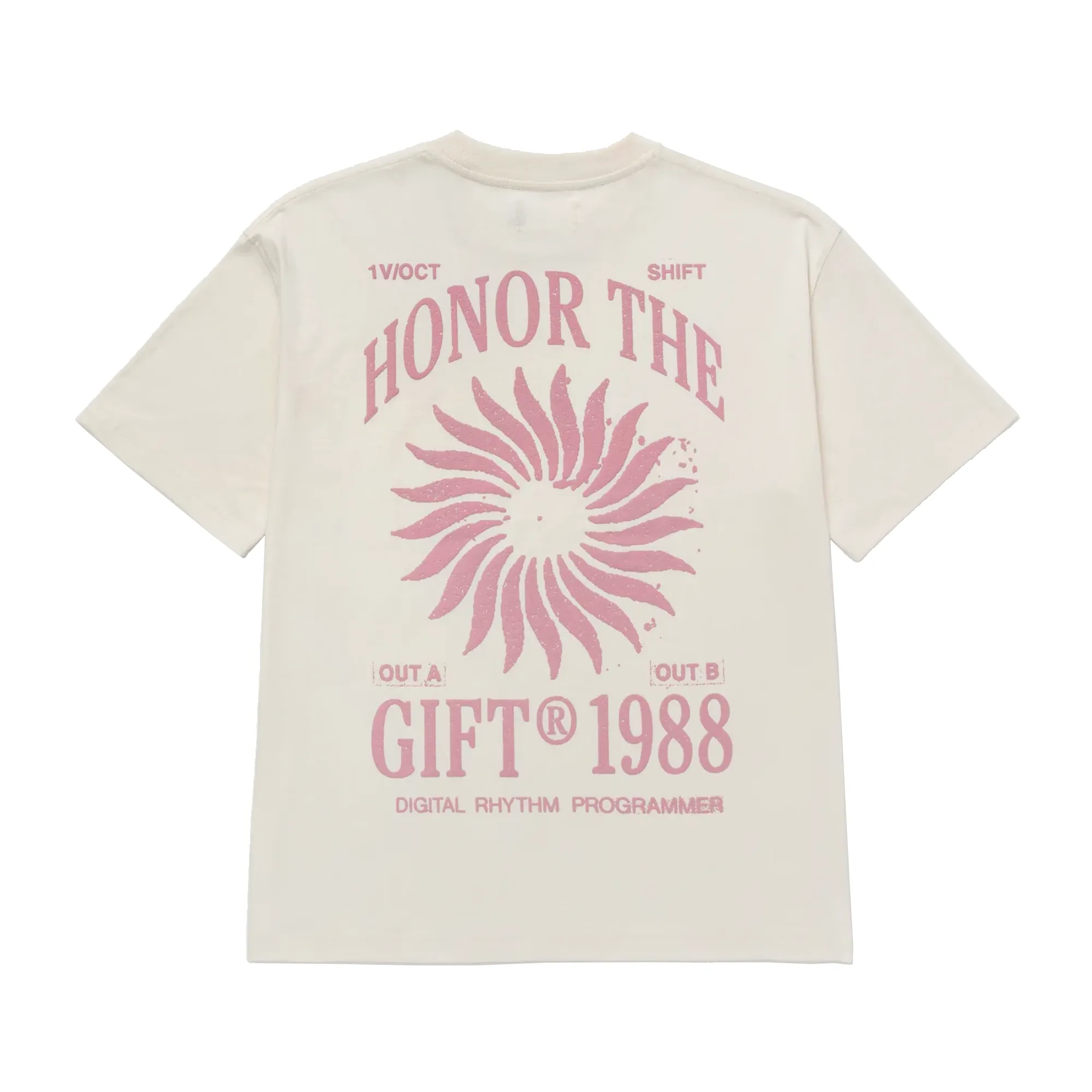 Honor The Gift Sunray Logo T-Shirt Cream