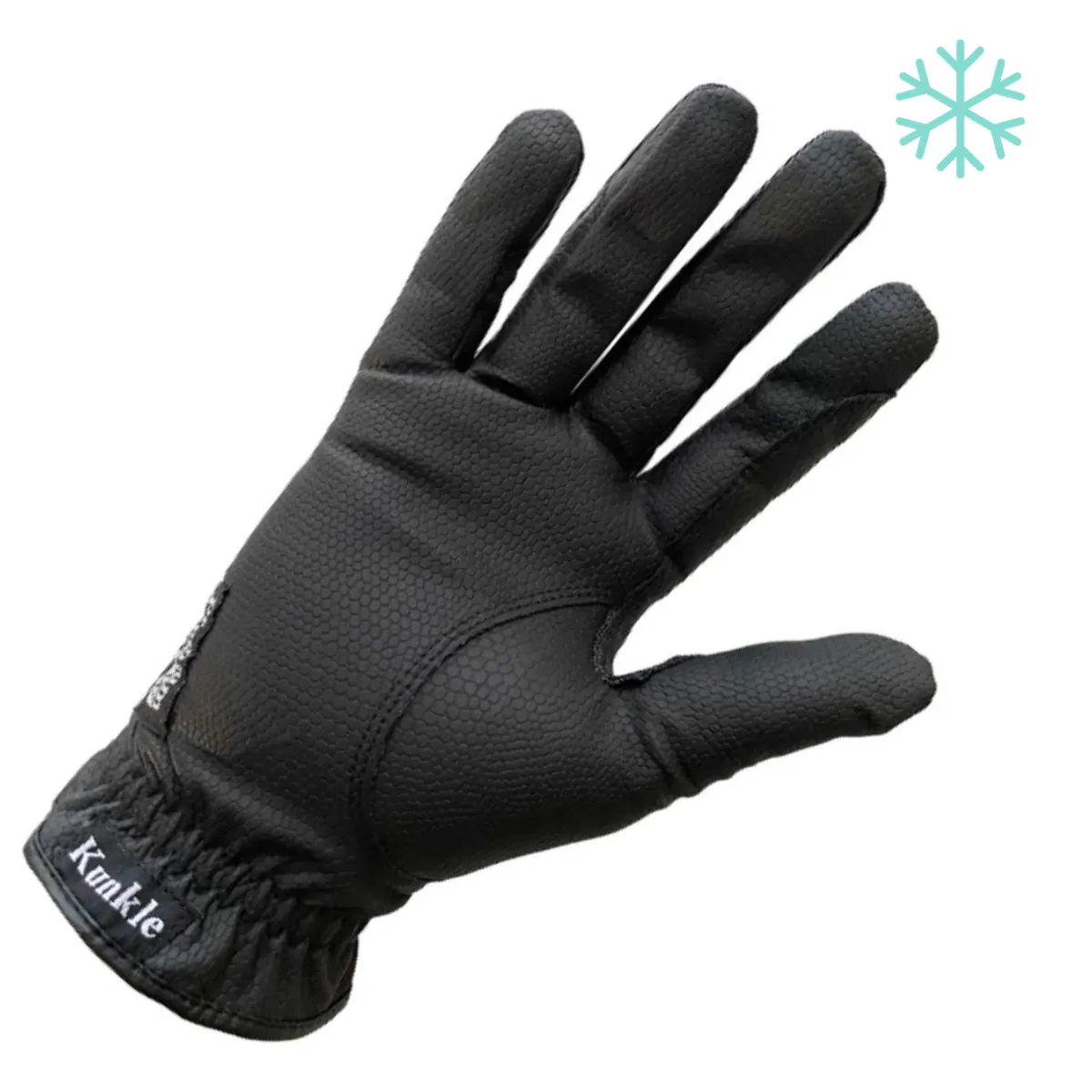 Kunkle Equestrian Premium Winter Glove  in Black - 8.5