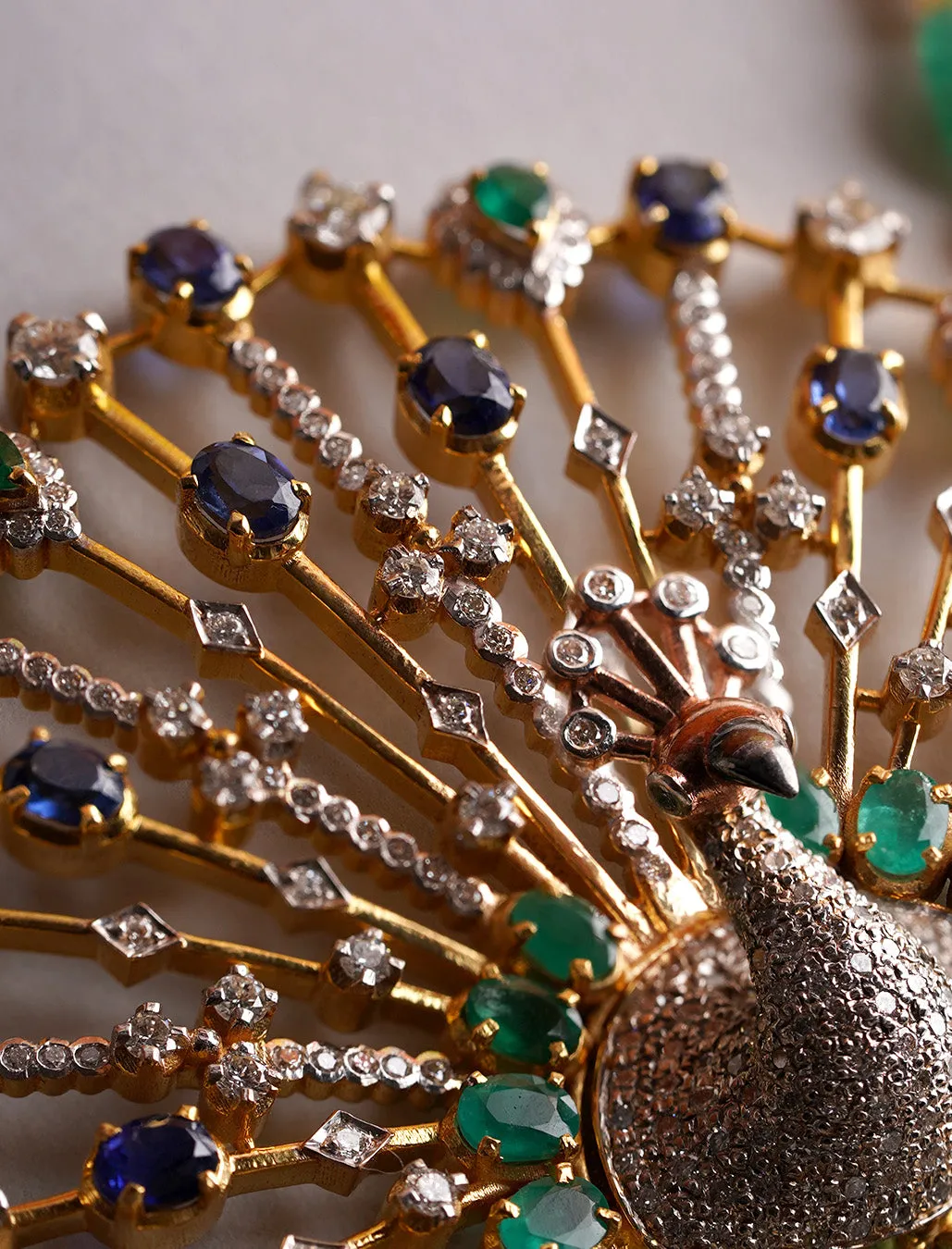 Leela Peacock Necklace