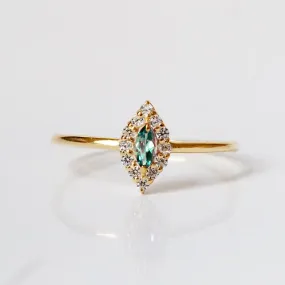 Limited Edition: 14K Alexandrite Marquise Ring