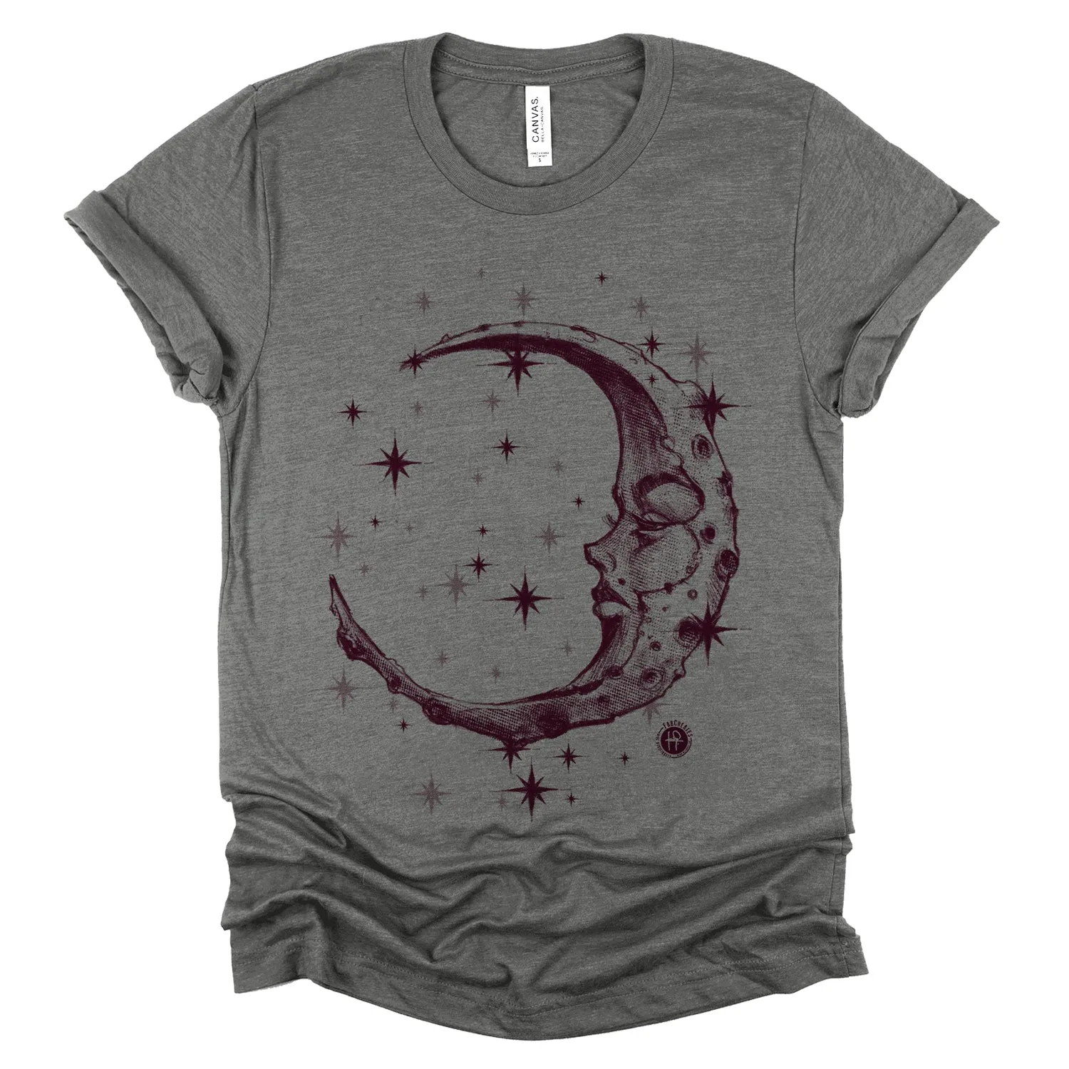 Lonely Moon: A Glimpse of Solitude T-Shirt