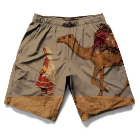 Love Closely History Camel Short