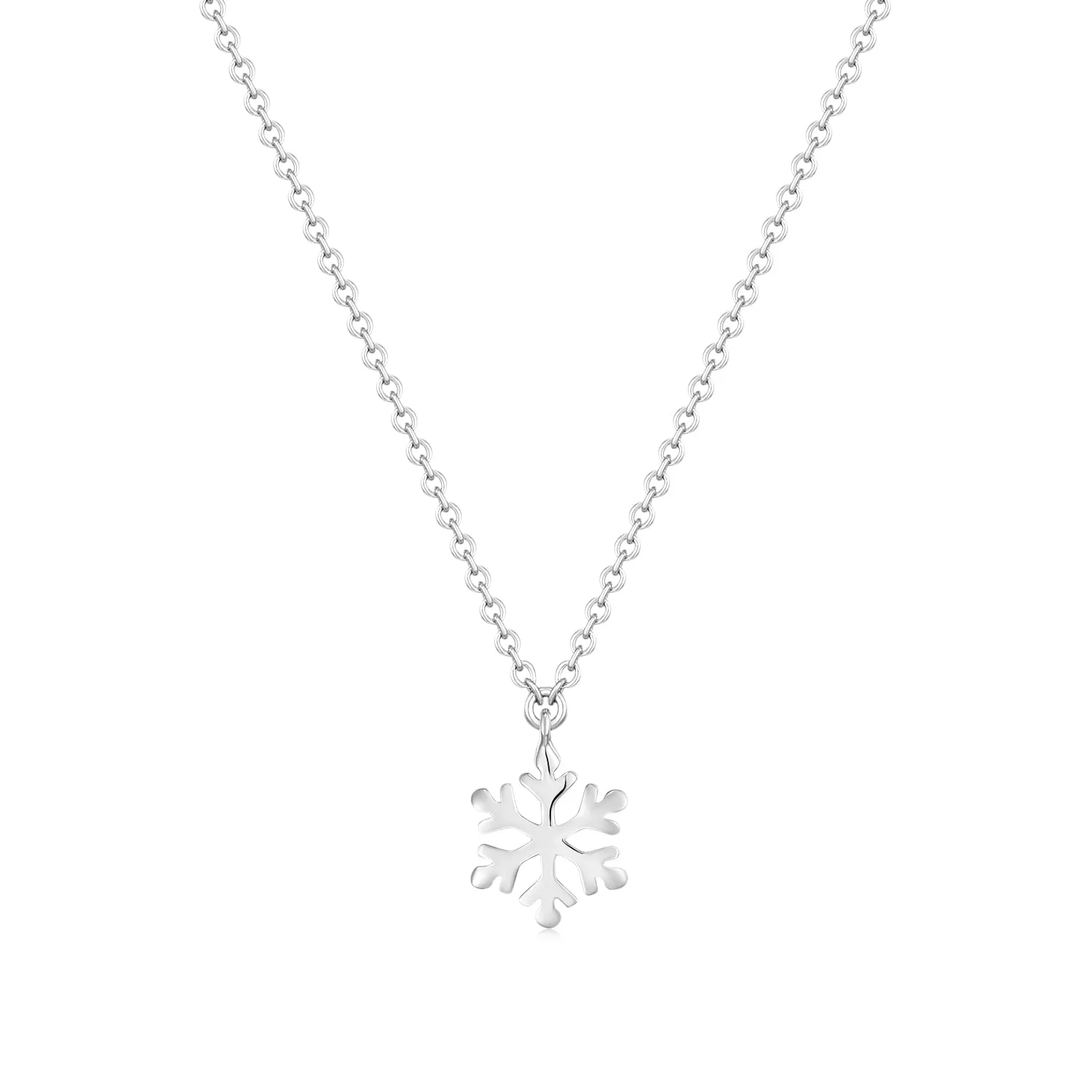 Mellonia | Oleander Necklace | White Rhodium Plated 925 Silver