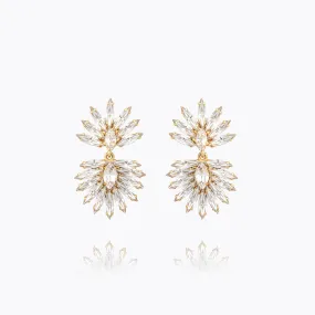 Mini Cina Earrings / Crystal