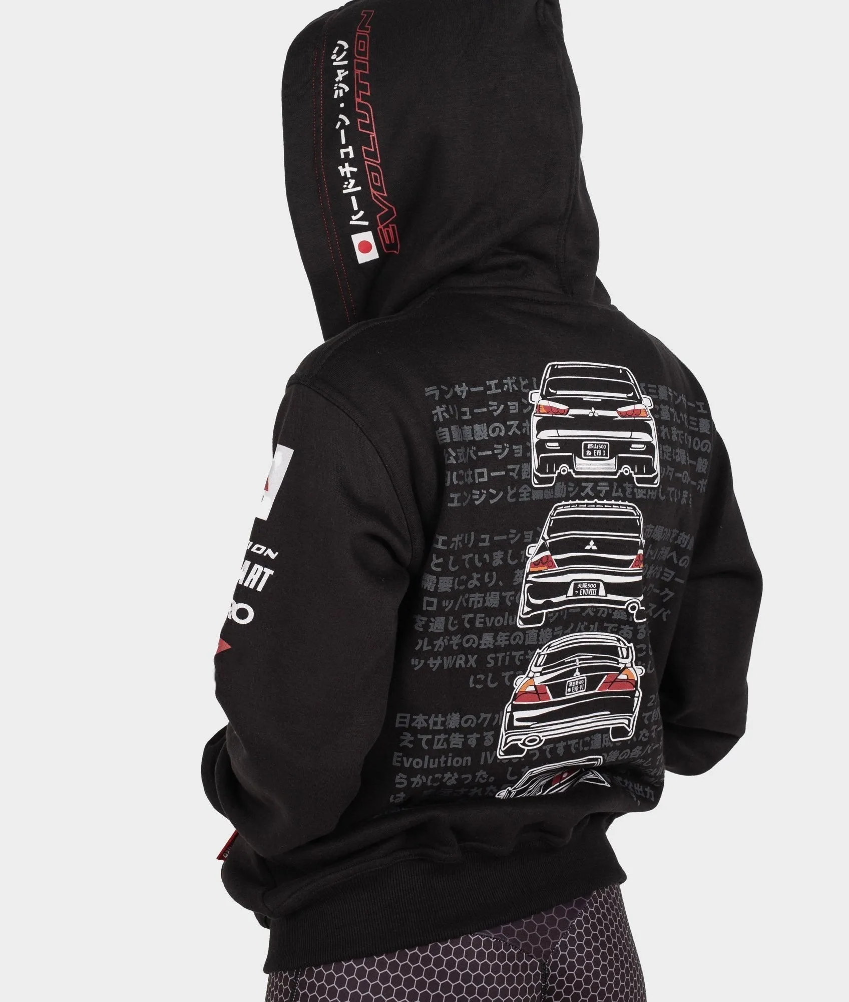 Mitsubishi Evolution Womens Hoodie