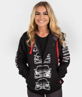 Mitsubishi Evolution Womens Hoodie