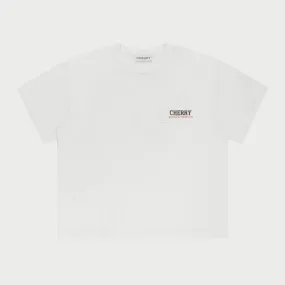 Mountain Expedition Boxy Pocket Tee (White)