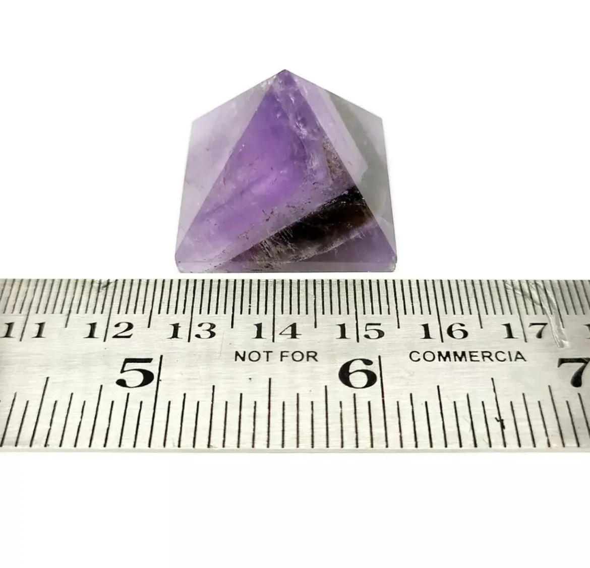 Natural Amethyst Crystal Pyramid