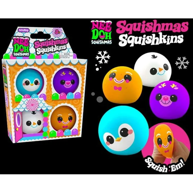 Nee Doh Squishmas Squishkins