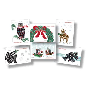 Northwest Native Holiday Art Card Set