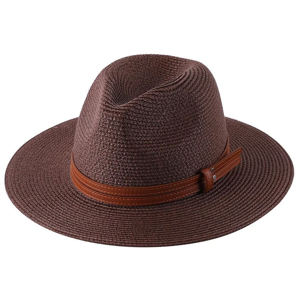 Panama Hat - Wide Brim Sun Hat