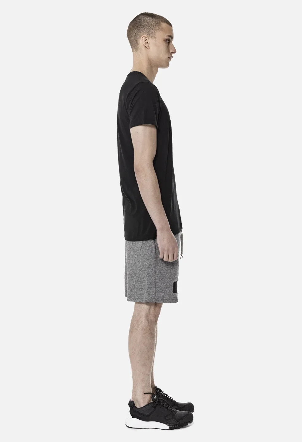 Paneled Shorts / Dark Grey