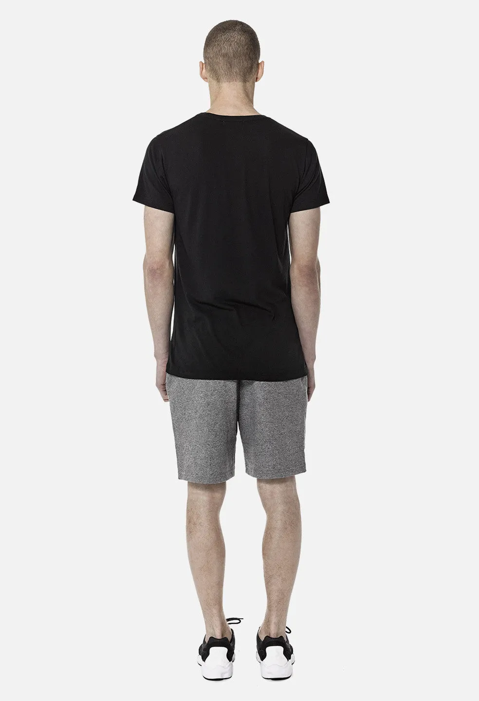 Paneled Shorts / Dark Grey