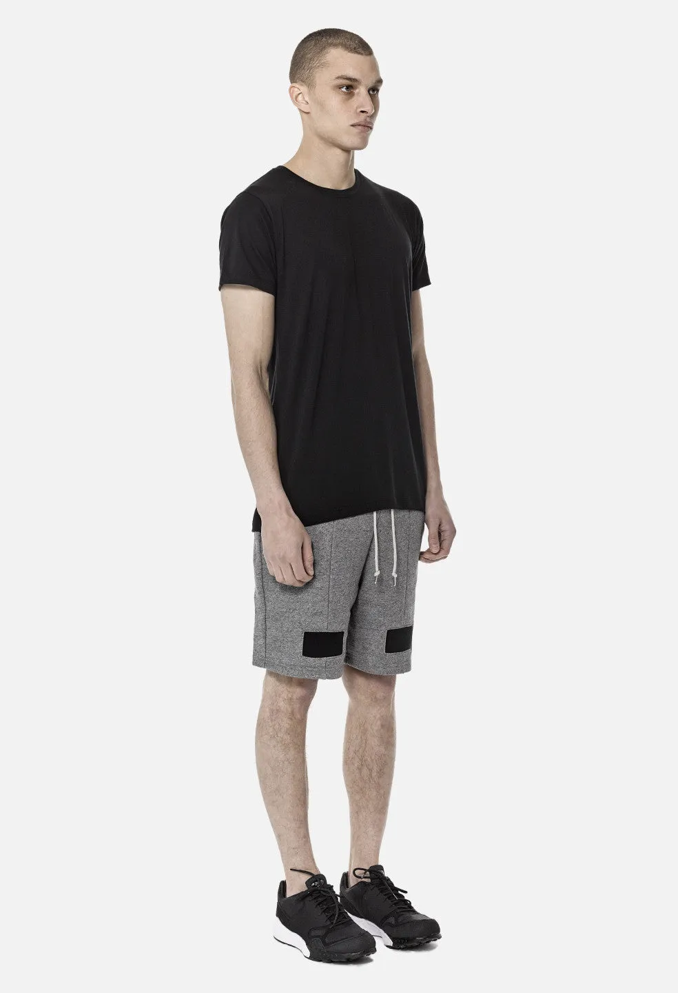 Paneled Shorts / Dark Grey