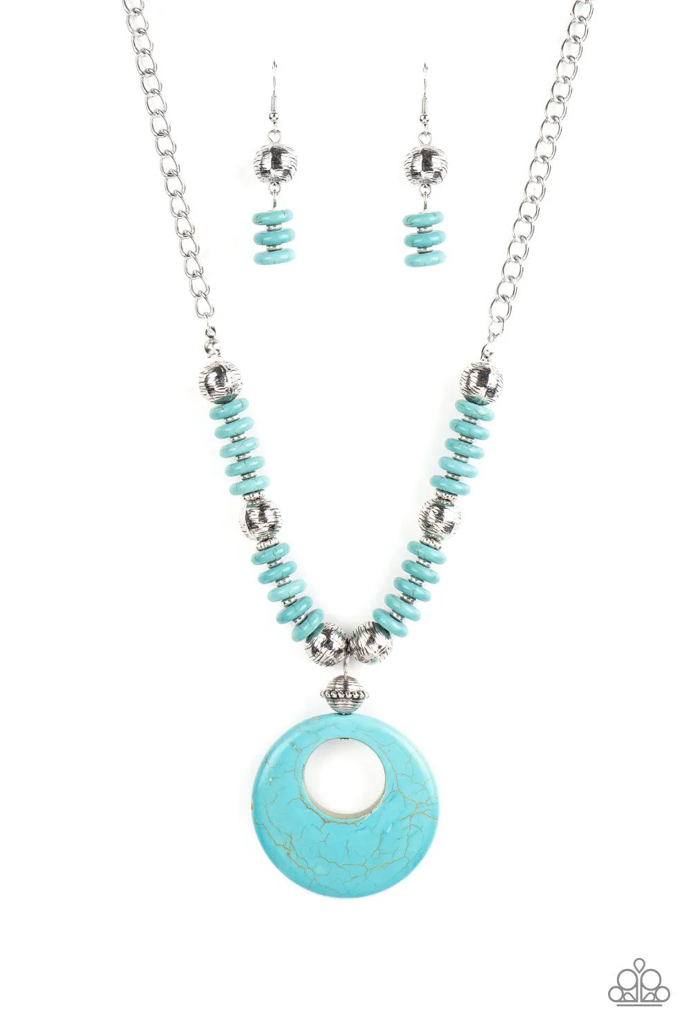 Paparazzi Accessories - Oasis Goddess - Blue Necklace