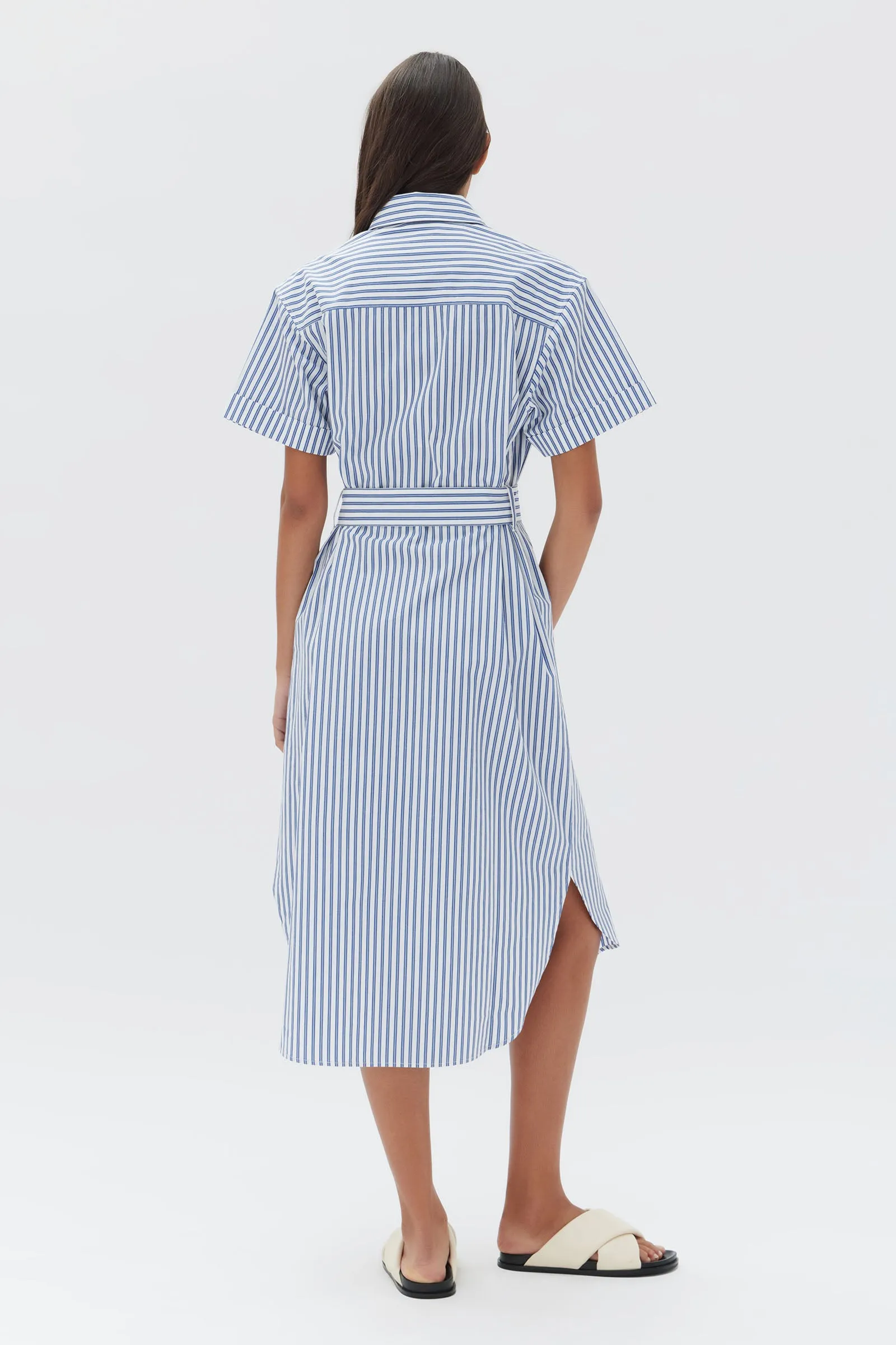 Poplin Shirt Dress