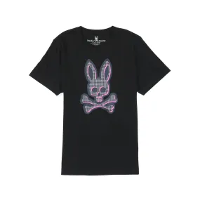 Psycho Bunny Drake Graphic Tee in Black