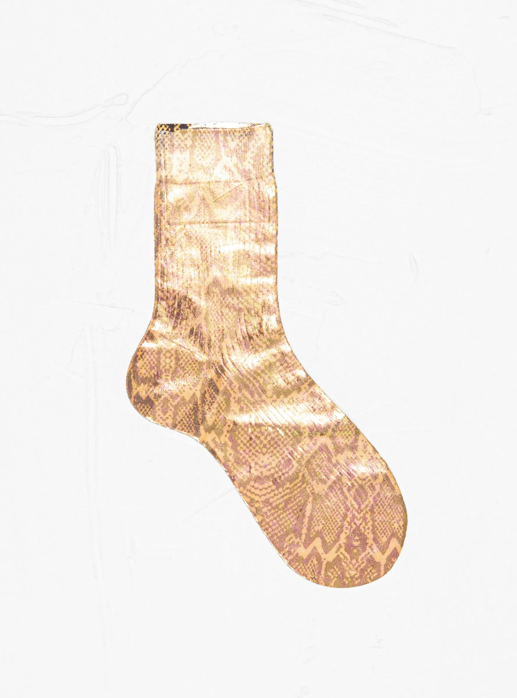 Python Light Socks Gold