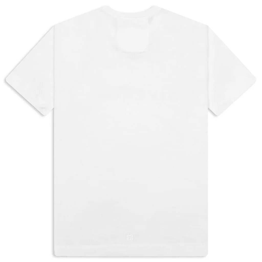 Reflective Slim Fit T-Shirt - White