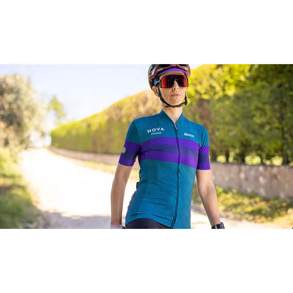 Santini Womens Eroica Opera Jersey