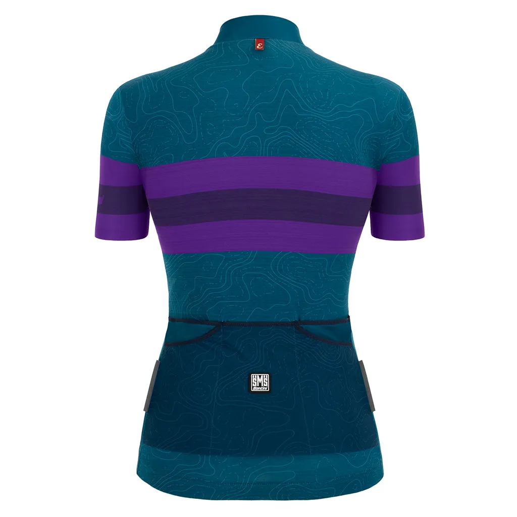 Santini Womens Eroica Opera Jersey