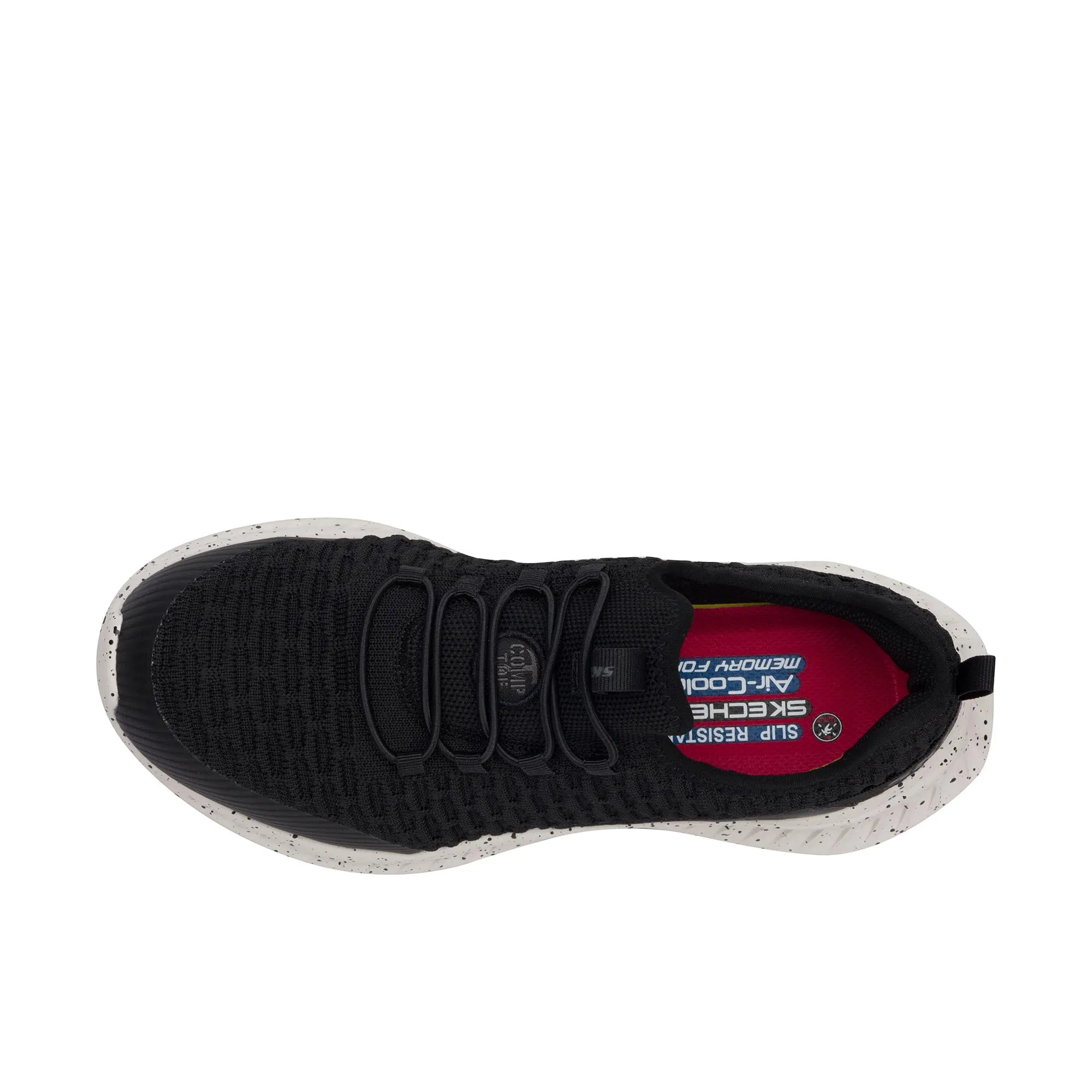 Skechers Womens Tilido Composite Toe Black