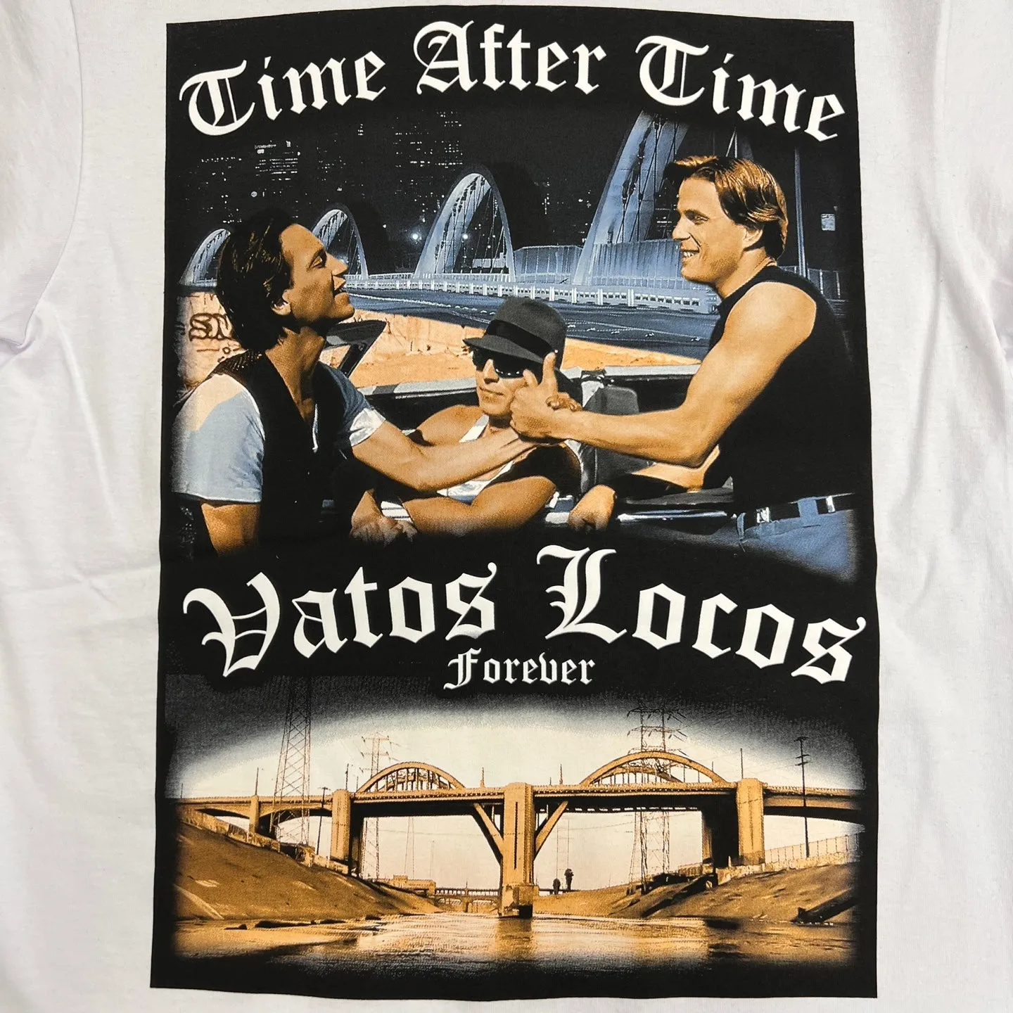 Time After Time Vatos Locos Graphic T-Shirt