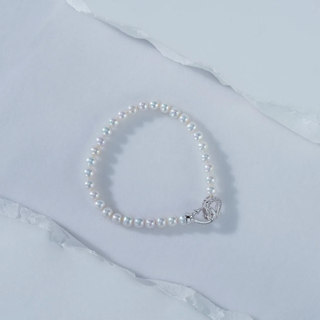 Top Lustre Freshwater Pearl Bracelet WB00207