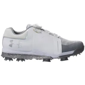 Under Armour Tempo Sport BOA Womens White Golf Shoes