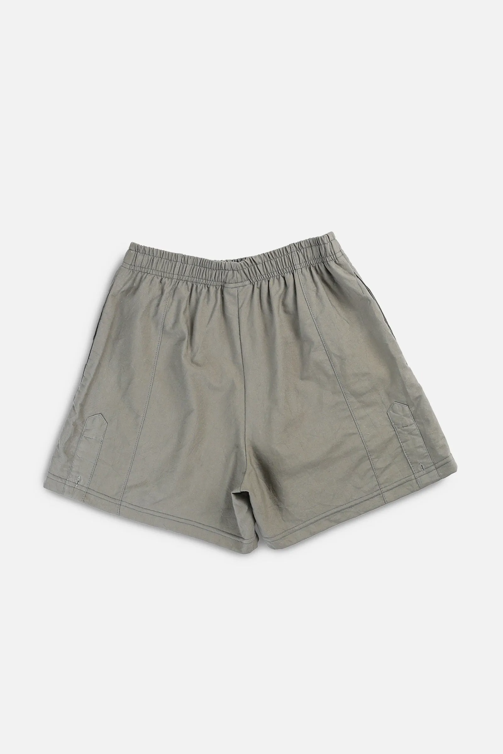 Unisex Rework Oxford Boxer Shorts - XS