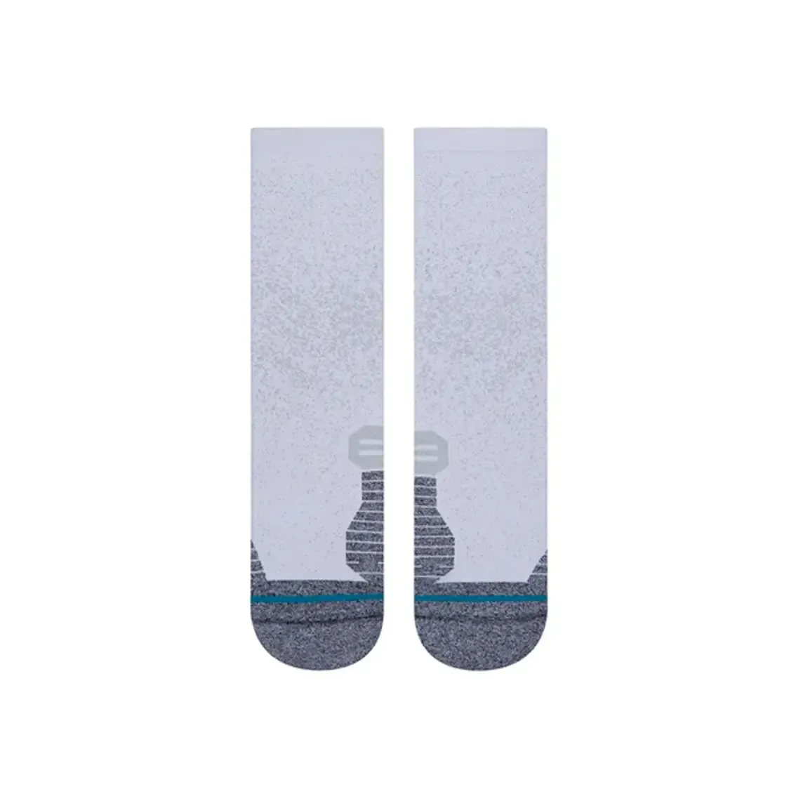 Unisex Stance Run Crew Sock - White