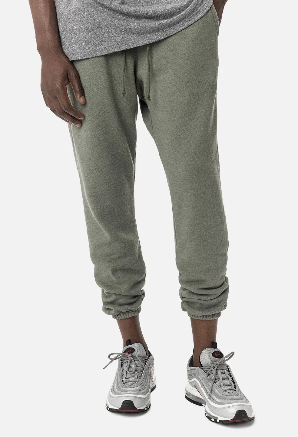 Vintage Fleece Sweatpants / Army