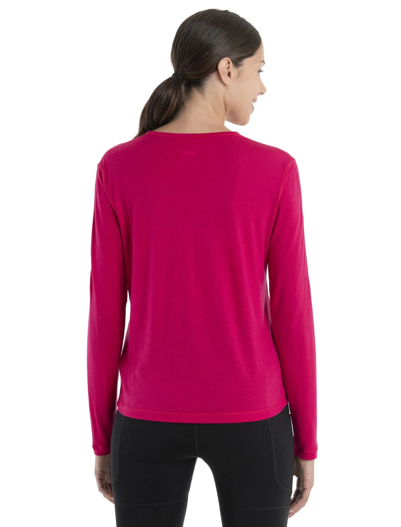 Womens 125 ZoneKnit Merino Energy Wind Long Sleeve Tee